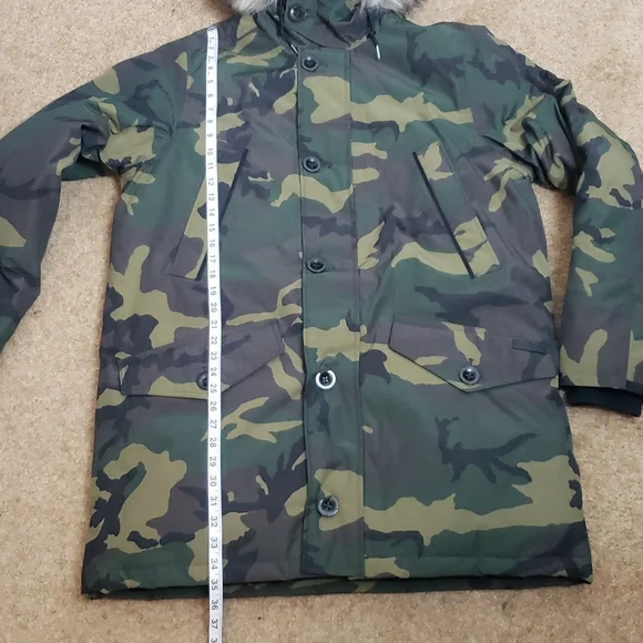 NWT Polo Ralph Lauren Camo Down Parka